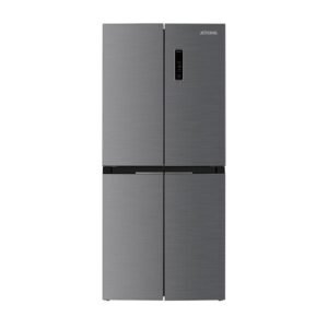 Jetcool French Door Refrigerator JR-F475BBK Bottom Freezer
