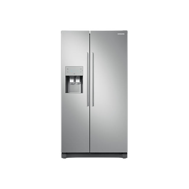 Samsung RS50N3513SA Refrigerator American Style Fridge Freezer with Plumbed Water & Ice