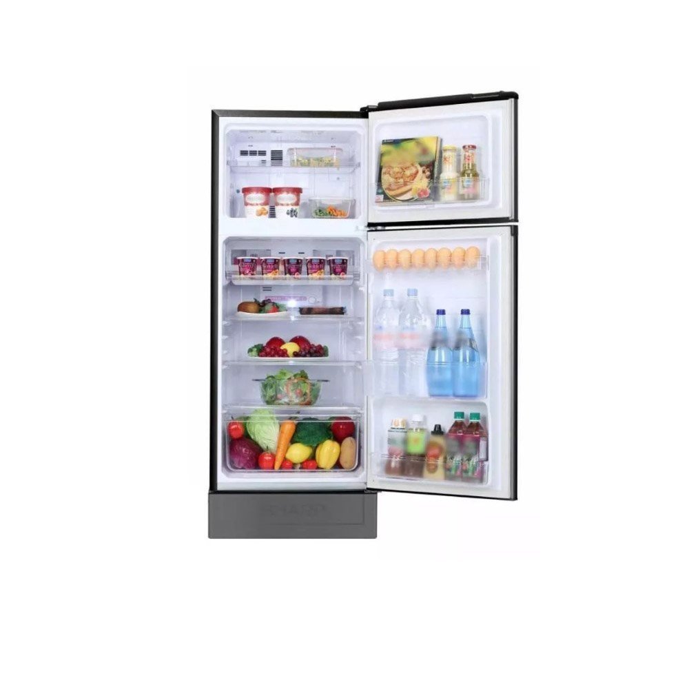 SHARP 2-door refrigerator, 5.9 cubic feet, model SJ-C20E-WMS - Image 2